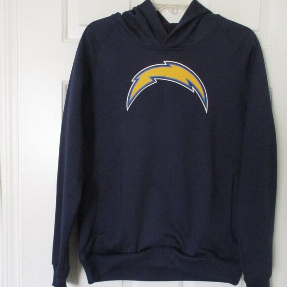 NFL Team Apparel Los Angeles Chargers L/S Hoodie Sweatshirt NWOT-Unisex Youth XL - Picture 1 of 3